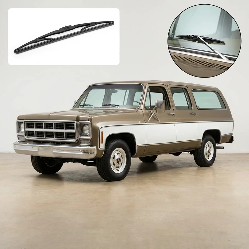 Driver Side Wiper Blade for GMC K15 Suburban (1975 - 1978) - 1